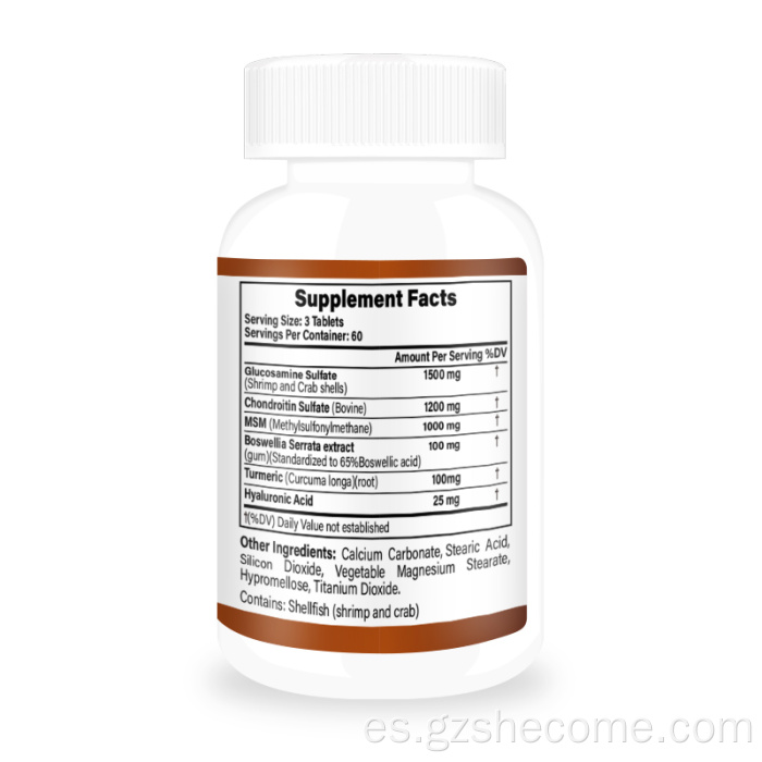 Suplemento de condroitina de cápsulas de condroitina movilidad
